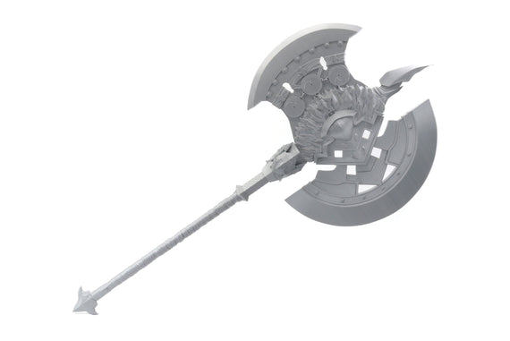 FFXIV Skullrender Greataxe - Two Handed Axe - War Battle Axe DIY Cosplay Prop Kit - Warrior Cosplay - Larping Weapon