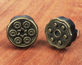 Brisket Yo-Yo Earrings Pair - YoYo Weapon - Bounty Hunter Strive Cosplay YoYo Earrings - Bounty hunters YoYo | ERG1