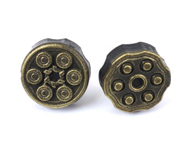 Brisket Yo-Yo Earrings Pair - YoYo Weapon - Bounty Hunter Strive Cosplay YoYo Earrings - Bounty hunters YoYo | ERG1