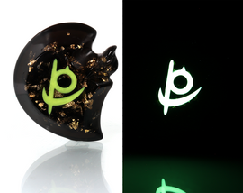 Reaper Clear Glow in the Dark Job Stone - FFXIV