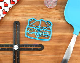 Danganronpa Monokubs Cookie Cutters- Monodam, Monokid, Monophanie, Monosuke, Monotaro