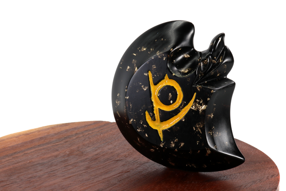 Reaper Hand Painted Sigil Soul Crystal - FFXIV