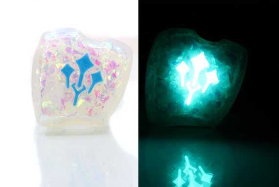 Sage Twinkle Glow in the Dark Job Stone - FFXIV