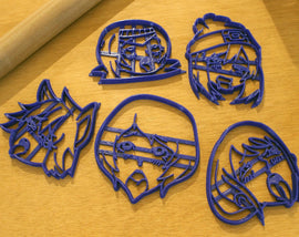 Ahegao Cookie Cutters - Kawaii gift for Anime Lovers - Pokemon Girl, Nami One Piece, ReZero Felix - LootCaveCo