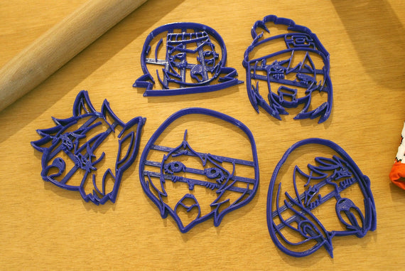 Ahegao Cookie Cutters - Kawaii gift for Anime Lovers - Pokemon Girl, Nami One Piece, ReZero Felix - LootCaveCo