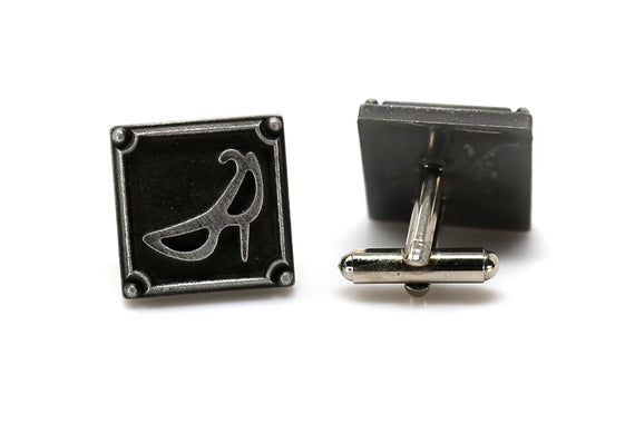 Blue Mage FFXIV Job Cufflinks - BLU Metal Resin, Final Fantasy 14 FF14 Soul Crystal - LootCaveCo