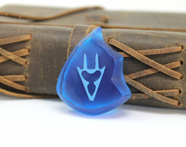 Clear Dragoon FFXIV Glow in the Dark Soul Crystal/DRG Job Stone Final Fantasy XIV FF14 - LootCaveCo