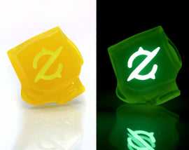 Clear Gunbreaker FFXIV Glow in the Dark Soul Crystal/GNB Job Stone Final Fantasy XIV FF14 - LootCaveCo