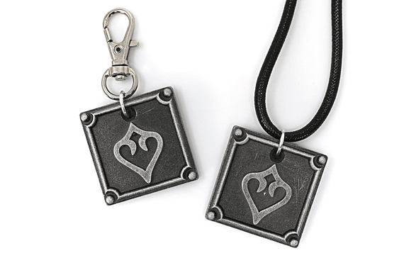 Dancer FFXIV Keychain / Necklace Metal Resin - DNC Final Fantasy XIV (FF14) - Soul Crystal - LootCaveCo