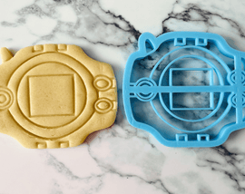 Digimon Digivice Cookie Cutter Set - DigiEgg, Digimon, Tentomon, Gomamon, Gatomon - LootCaveCo