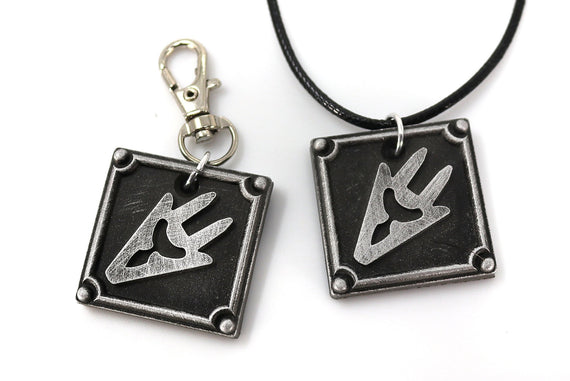 Dragoon FFXIV Job Charm - DRG Metal Resin, Final Fantasy 14 FF14 Soul Crystal - LootCaveCo