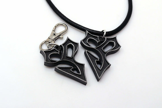Final Fantasy X Tidus Symbol Keychain/Necklace FFX gift Final Fantasy 10 - LootCaveCo