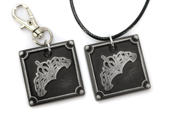 Goldsmith FFXIV Crafting Charm - GSM Metal Resin, Disciple of the Hand Final Fantasy 14 FF14 - LootCaveCo