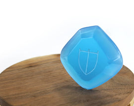 Paladin FFXIV Hand Painted Soul Crystal/PAL Job Stone Final Fantasy XIV Soul of the Paladin FF14 - Paint Stone