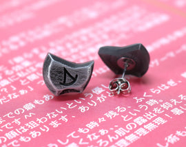Summoner FFXIV Soul Crystal Earrings/Job Stone FF14 Final Fantasy 14 FFXIV Charm -Stainless Steel Stud-