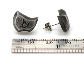Summoner FFXIV Soul Crystal Earrings/Job Stone FF14 Final Fantasy 14 FFXIV Charm -Stainless Steel Stud-