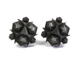 Zora Sapphire Earrings - Legend of Zelda Spiritual Stones - Stainless Steel Stud - Nintendo/Zelda Gift