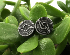 Super Metroid Screw Attack Earrings -Samus Aran Gift or Samus Cosplay