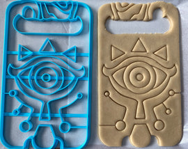 12 Inch Sheikah Slate Cookie Cutter -  Zelda Cookie Cake  - Breathe of the Wild Cookie Cutter /  Nintendo Gift