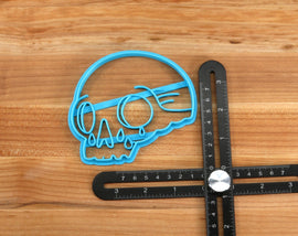 Skull Cookie Cutters - Crying Skull, Raccoon Skull, Raven Skull, Side Skull, Wolf Skull - Wiccan Cookies