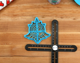 Genshin Impact Vision Cookie Cutters- Cryo, Pyro, Anemo, Dendro, Geo, Electro, Hydro - Genshin Impact Gift