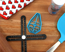 Digidestined Crests Cookie Cutters- Digimon Adventures Gift - Digimon Baking