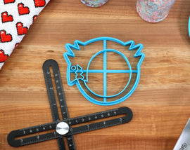 Full Metal Alchemist Ouroboros Symbol Linzer Tart Cookie Cutter - Anime Baking