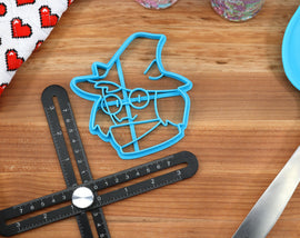 Deltarune Cookie Cutters Chapter 1 - Kris, Ralsei, Susie, Seam, Jevil  - Undertale /  Baking Gift