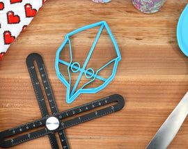 Majoras Mask Cookie Cutters - Bunny Hood, Garo Mask, Goron Mask, Keaton Mask, Zora Mask - Breath of the Wild /  Nintendo Gift