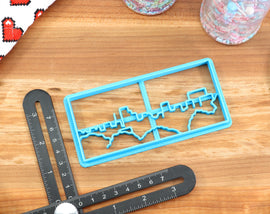 South Carolina Cookie Cutters - Columbia Skyline, Myrtle Beach, South Carolina Palm, South Carolina State- SC Gift Idea