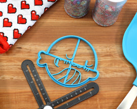 Cute Whale Cookie Cutters - Dapper Whale, Hug Whale, Sad Whale, Smiling Whale, UwU Whale - Gift for Whale Lover