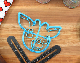 Cute Christmas Cookie Cutters - Christmas Elf, Christmas Frosty, Christmas Gingerbread, Christmas Rudolph, Christmas Santa - Holiday Cookie