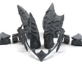 FFXIV Au'ra Male Horns 03 DIY Cosplay Prop Kit