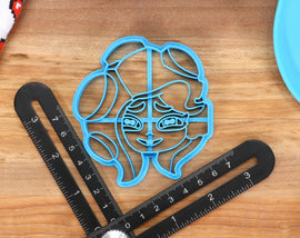 Splatoon 2 Cookie Cutters Set 1 - Marina, Pearl, Judd, Octoling - Splatoon 3 / Nintendo baking