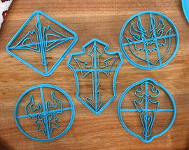 Daemon Cookie Cutters - Daemon Barbarian, Daemon Crusader, Daemon Necromancer, Daemon Bal - Daemon Gift