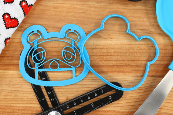 Animal Crossing Tom Nook STAMP Cookie Cutter - New Horizons