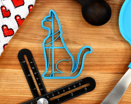 Egyptian Cookie Cutters - Mummy, Pharaoh, Sphinx Cat, Sun Scarab, Anubis - Ancient Egypt