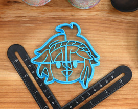 Genshin Impact Cookie Cutters Chibi Faces Set 11 - Kamisato Ayato, Kuki Shinobu, Shikanoin Heizou, Yae Miko, Yun Jin