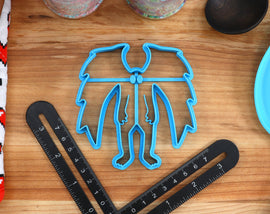 Cryptid Cookie Cutters Set 1 - Sasquatch, Mothman Big Foot, Loch Ness Monster Chupacabra, Jersey Devil