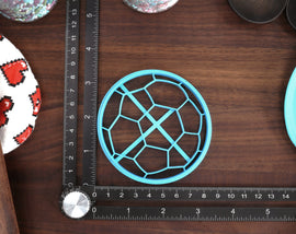 Soccer Cookie Cutters - Foul Card, Referee Whistle, Soccer Ball, Soccer Cleat, Soccer Trophy - Soccer Party