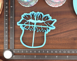 Seafloor Cookie Cutters - Sand Dollar, Seaweed, Starfish, Coral, Anemone - Beach Animal Cookie