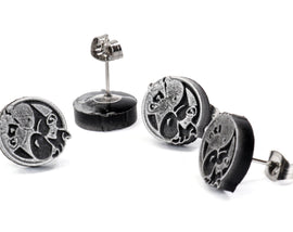 Tonberry FFXIV Yin & Yang Earrings - Tonberry Earrings - Final Fantasy Cosplay | ERG1