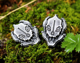 Gaster Mask Pin - Gaster Mask from Undertale Cosplay - Gaster - Undertale Gift | SPN1
