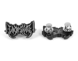 Lainpilled - Chronically Online Pin - Y2k Pin - Metal Font Anime Merch - Gift for Chronically Online | LPN1