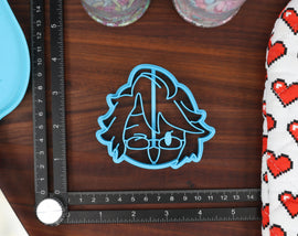 Genshin Impact Cookie Cutters - Chibi Faces Set 14 - Baizhu, Dehya, Kaveh, Kirara, Mika - Fontaine Teyvat Merch