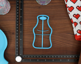 Gummy Candy Cookie Cutters - Cola Bottle, Gummy Bear, Gummy Fish, Gummy Frog, Gummy Shark - Candies Chewy Sweet Soft Food - Baker's Tools