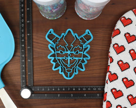 Tabletop RPG Races Cookie Cutter Set - Half-Demon, Half-Elf, Half-Orc, Mountain Dwarf, Scaled Born - DnD Cookies Cutters