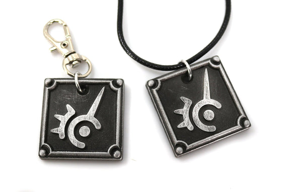 Red Mage FFXIV Job Charm - RDM Metal Resin, Final Fantasy 14 FF14 Soul Crystal - LootCaveCo
