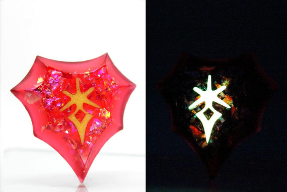 Twinkle Dark Knight FFXIV Glow in the Dark Soul Crystal/DRK Job Stone Final Fantasy XIV FF14 - LootCaveCo