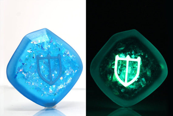 Twinkle Paladin FFXIV Glow in the Dark Soul Crystal/PAL Job Stone Final Fantasy XIV FF14 - LootCaveCo